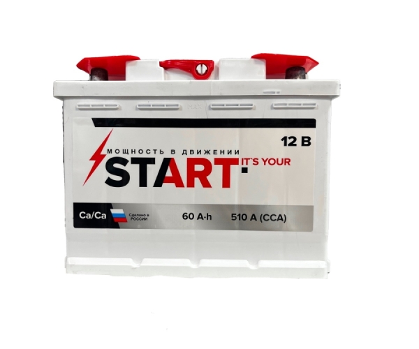 Аккумулятор START, 60 Ah, обратная полярность